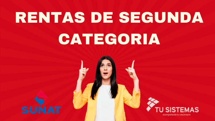 RENTA DE SEGUNDA CATEGORIA